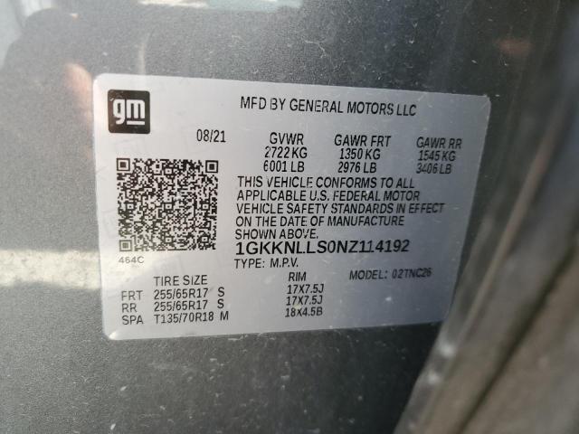 2022 GMC ACADIA AT4 - 1GKKNLLS0NZ114192