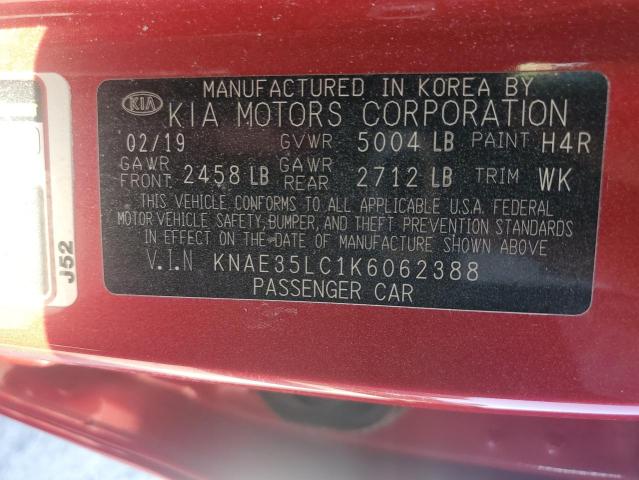 KNAE35LC1K6062388 KIA STINGER GT