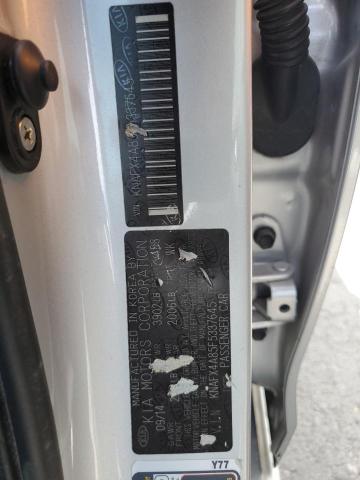 KNAFX4A85F5337645 KIA FORTE EX