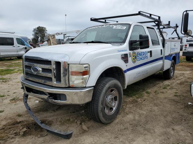 Salvage cars for sale from Copart Fresno, CA: 2008 Ford F350 SRW Super Duty