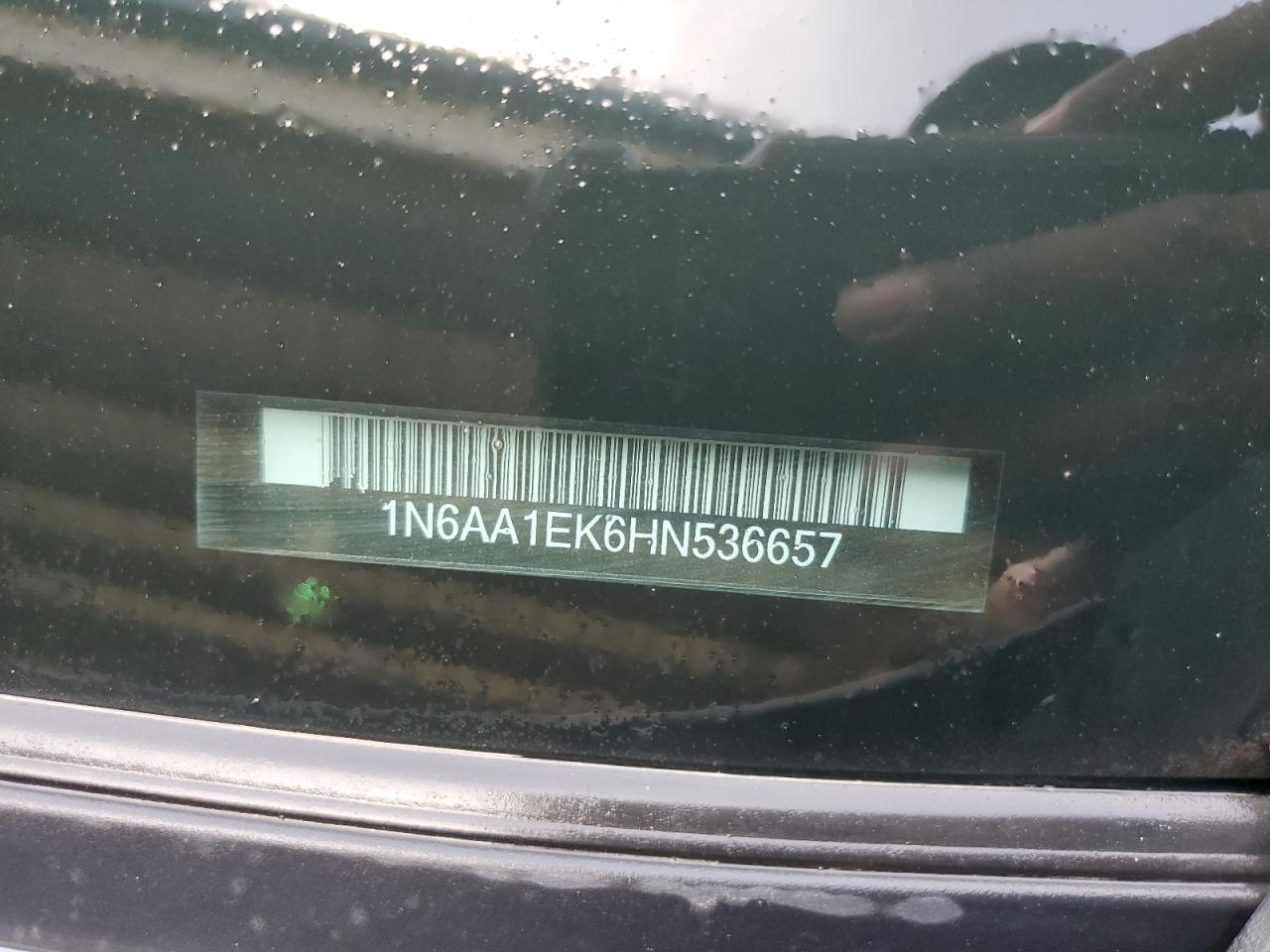 1N6AA1EK6HN536657 NISSAN TITAN 2017
