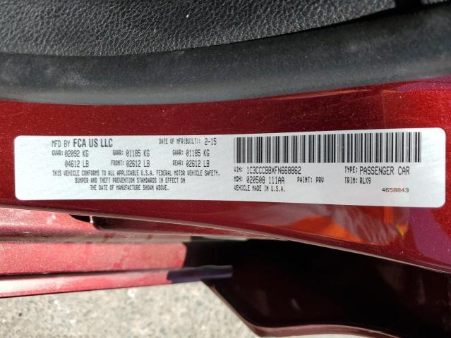 1C3CCCBBXFN668862 Chrysler 200 S
