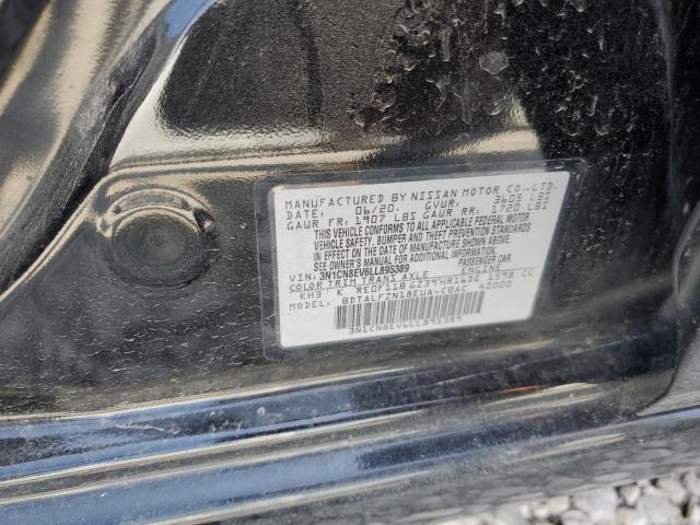 3N1CN8EV6LL895389 Nissan VERSA SV