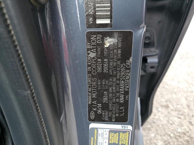 KNAFX4A89F5290975 KIA FORTE EX