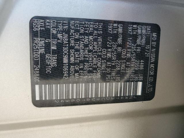 2021 NISSAN ROGUE PLAT - JN8AT3DC9MW106942