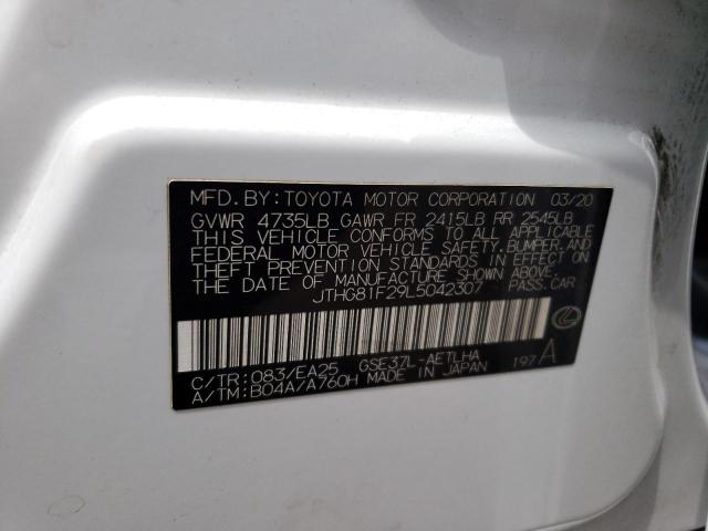 2020 LEXUS IS 300 F-S JTHG81F29L5042307