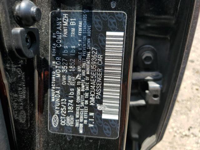 KMHCU4AE5EU593627 Hyundai ACCENT GLS