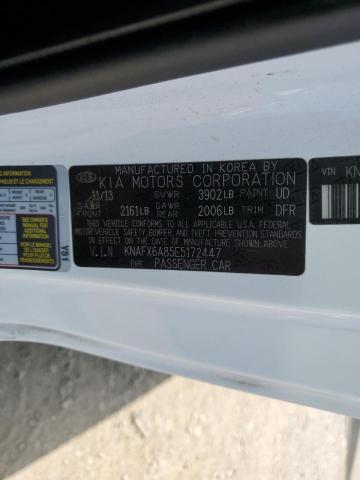KNAFX6A85E5172447 KIA FORTE EX