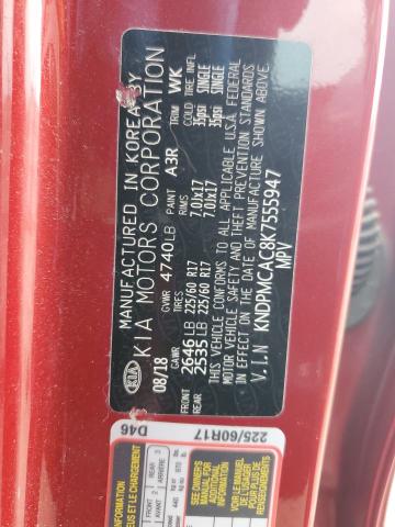 KNDPMCAC8K7555947 KIA Sportage Lx