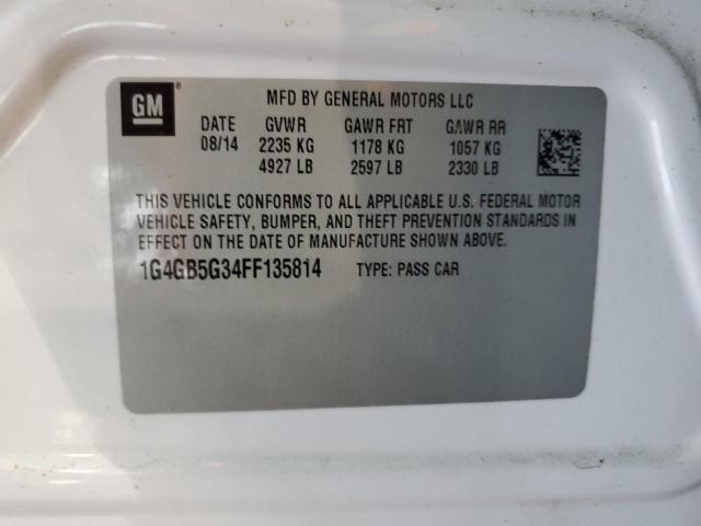 1G4GB5G34FF135814 Buick Lacrosse