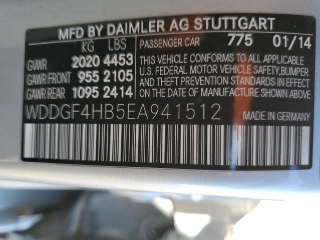 WDDGF4HB5EA941512 Mercedes-Benz C 250