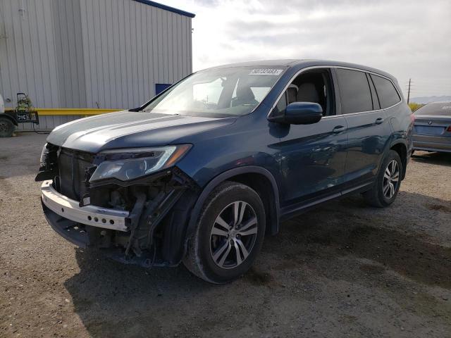 Honda salvage cars for sale: 2018 Honda Pilot EX
