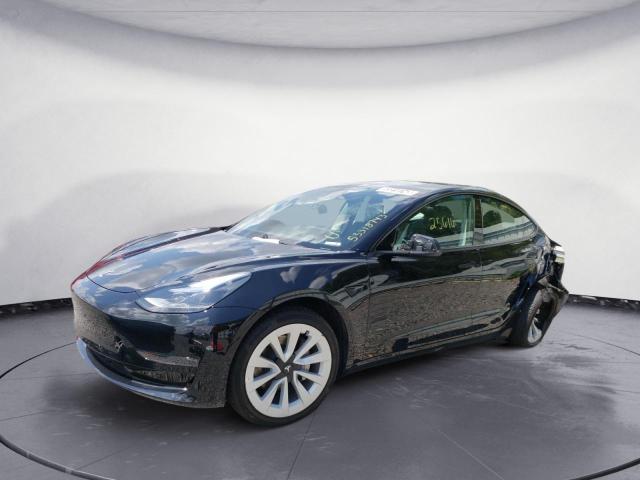 Salvage cars for sale from Copart Riverview, FL: 2022 Tesla Model 3