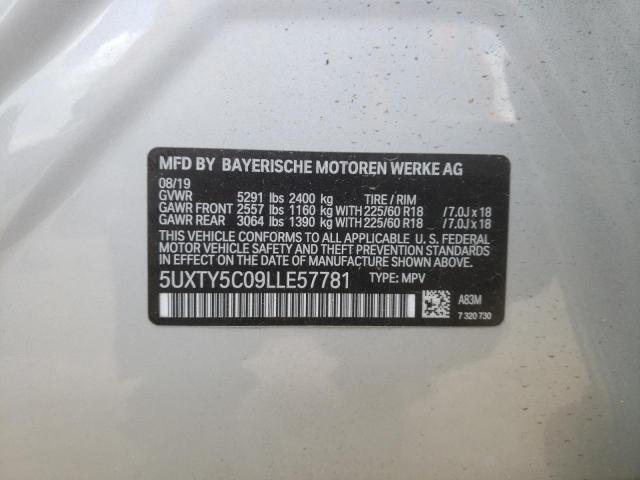 5UXTY5C09LLE57781 2020 BMW X3 - Image 13