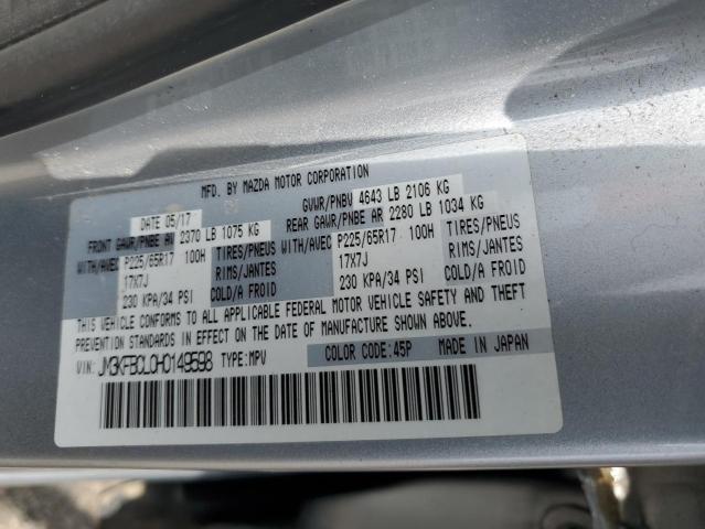 JM3KFBCL0H0149598 Mazda Cx-5 Touring