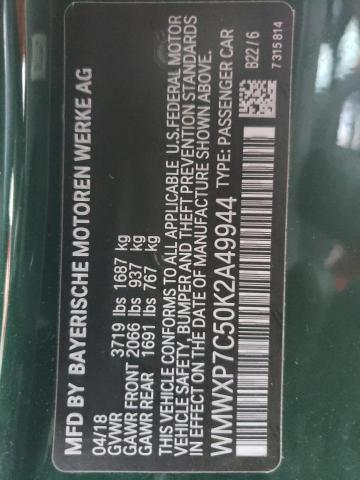 WMWXP7C50K2A49944 Mini COOPER S