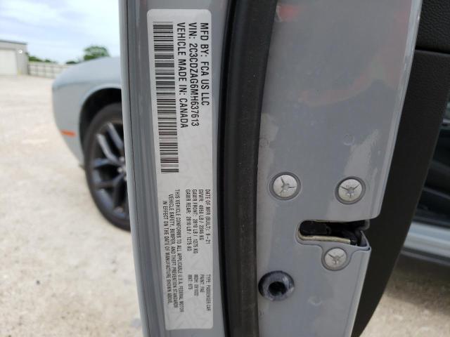 2C3CDZAG6MH637613 Dodge Challenger Sxt