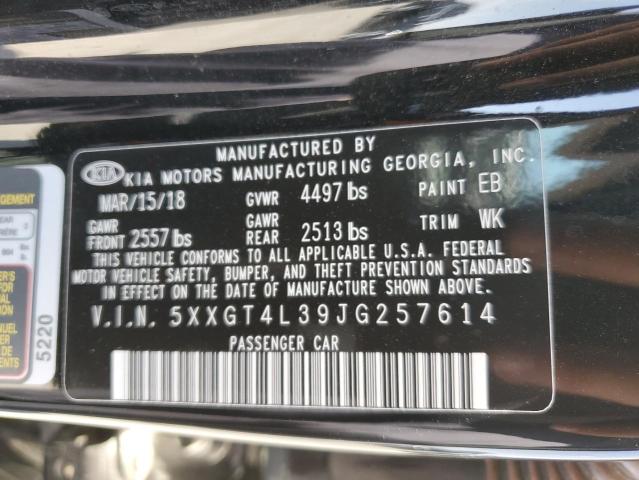 5XXGT4L39JG257614 KIA Optima Lx
