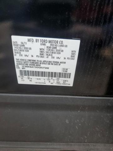 2016 FORD EXPLORER P 1FM5K8AT3GGA37242