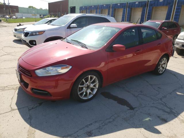 Salvage cars for sale from Copart Columbus, OH: 2013 Dodge Dart SXT