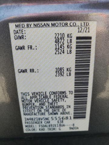 1N4BZ1BV5NC555681 Nissan Leaf S Plus