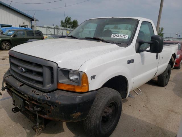 Salvage cars for sale from Copart Pekin, IL: 1999 Ford F250 Super Duty