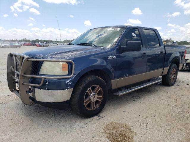 Salvage cars for sale from Copart San Antonio, TX: 2006 Ford F150 Supercrew