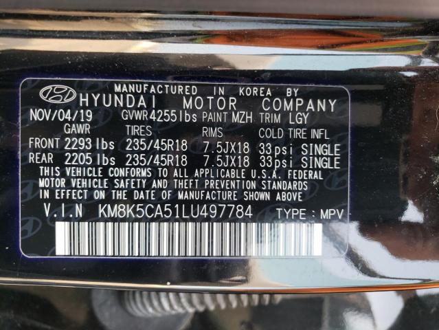 2020 HYUNDAI KONA ULTIM - KM8K5CA51LU497784