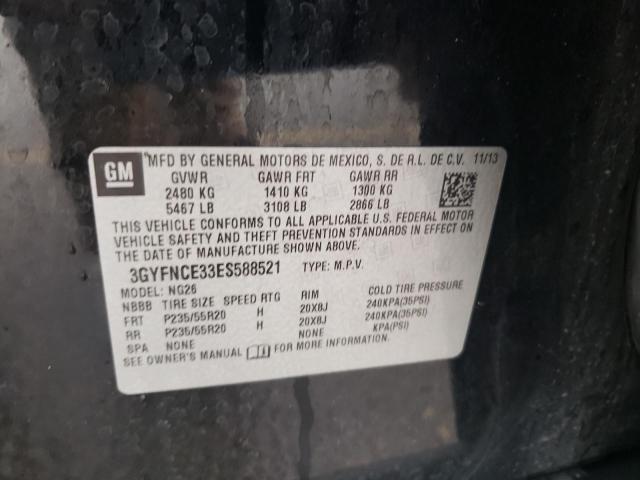 3GYFNCE33ES588521 Cadillac Srx Performance Collection