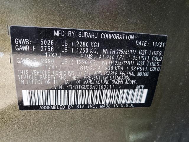 4S4BTGUD0N3163111 Subaru Outback Wilderness