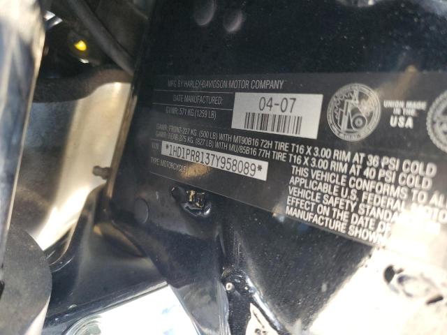 2007 HARLEY-DAVIDSON FLHTCUSE 1HD1PR8137Y958089