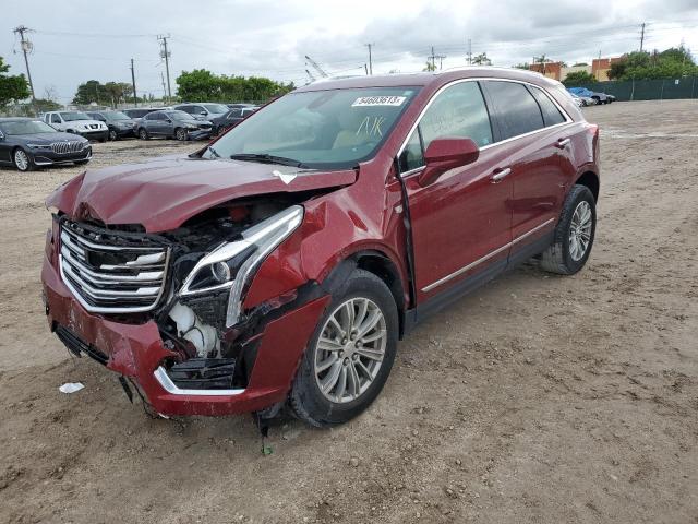 Cadillac XT5 salvage cars for sale: 2017 Cadillac XT5 Luxury