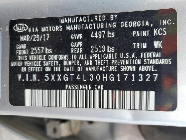 5XXGT4L30HG171327 KIA Optima Lx
