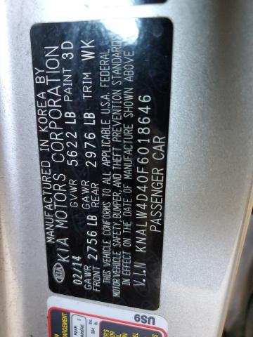 2015 KIA K900 - KNALW4D40F6018646