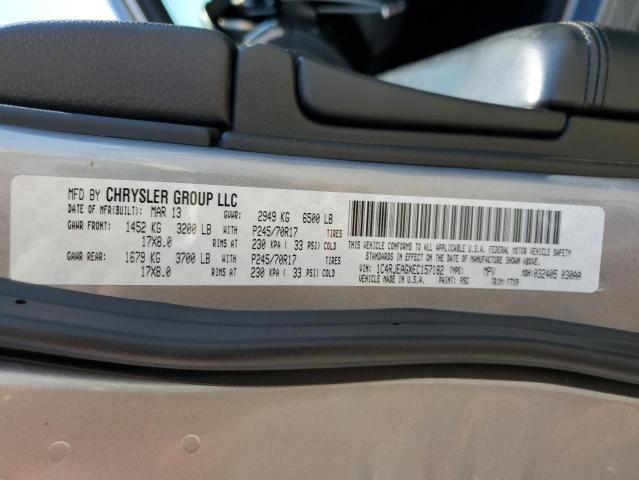 1C4RJEAGXEC157182 Jeep Grand Cherokee Laredo