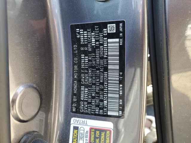 2018 HONDA CLARITY TO - JHMZC5F35JC012365
