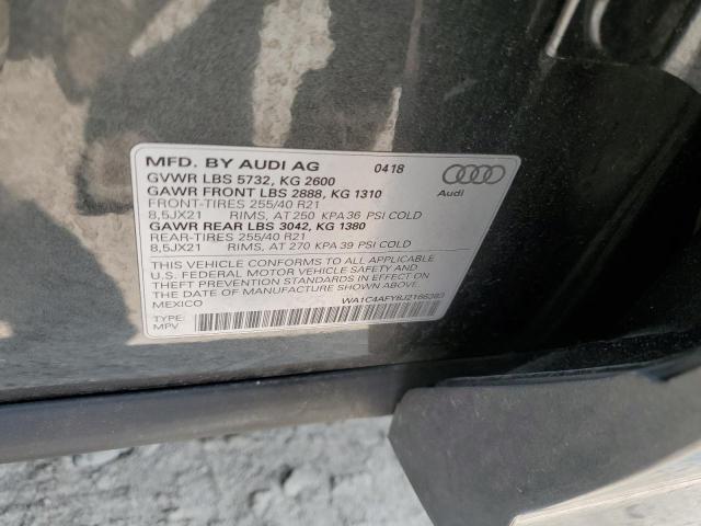 2018 AUDI SQ5 PRESTI WA1C4AFY8J2166383