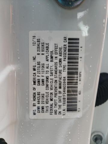19UUB1F54HA008484 Acura TLX TECH