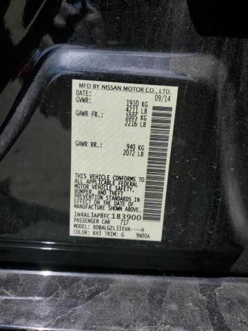 1N4AL3AP8FC183900 Nissan ALTIMA 2.5