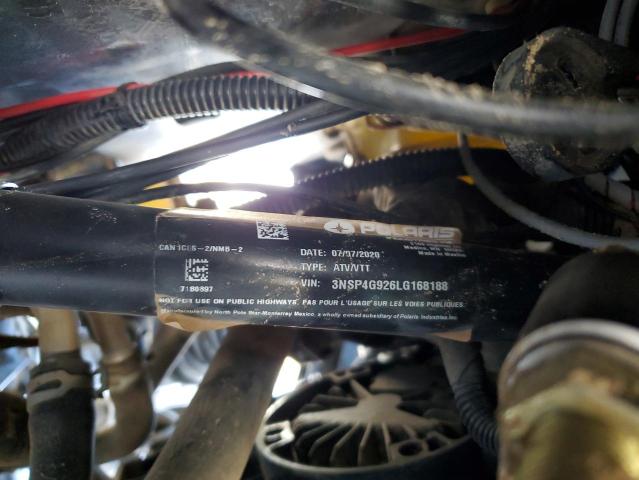 2020 POLARIS RZR XP TUR - 3NSP4G926LG168188