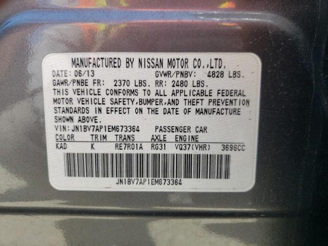 JN1BV7AP1EM673364 Infiniti Q50 BASE