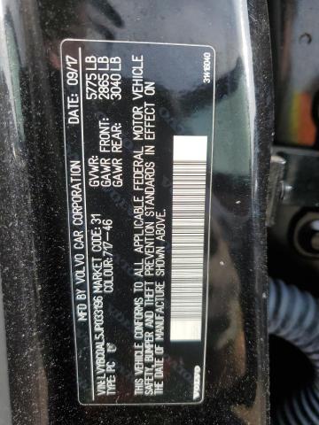2018 VOLVO S90 T8 INS LVYBC0AL5JP033196