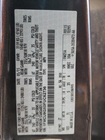 1FMCU9GX0FUC62736 Ford ESCAPE SE