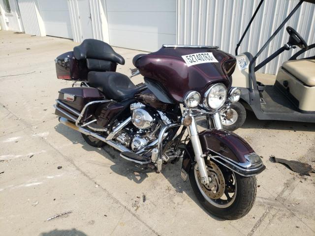 Salvage motorcycles for sale at Cicero, IN auction: 2005 Harley-Davidson Flhtci