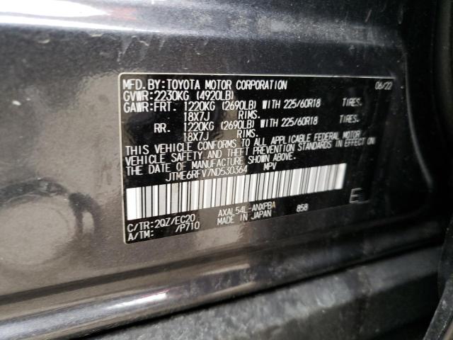 JTME6RFV7ND530364 Toyota RAV4 XSE