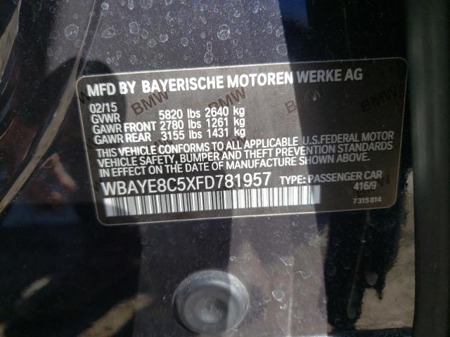 2015 BMW ALPINA B7 - WBAYE8C5XFD781957