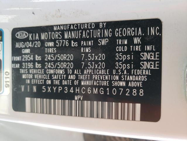 5XYP34HC6MG107288 KIA Telluride Ex