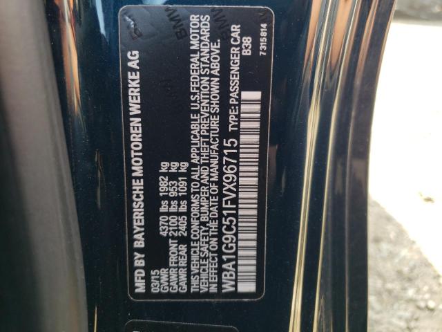 VIN WBA1G9C51FVX96715 2015 BMW 2 Series, 228 Xi Sulev no.13