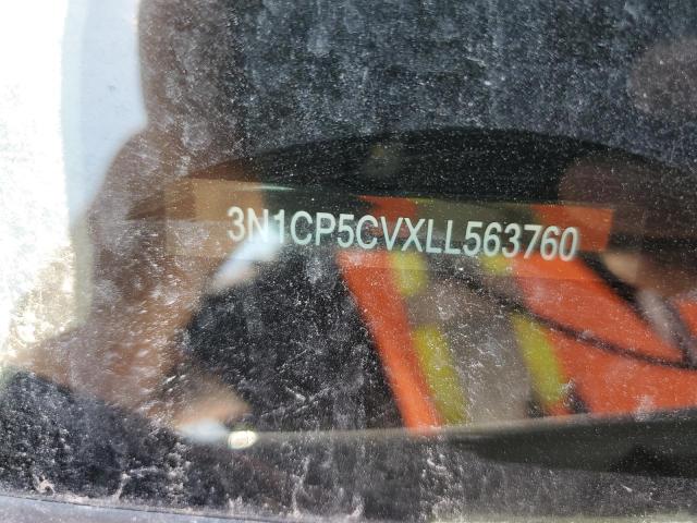 3N1CP5CVXLL563760 Nissan KICKS SV