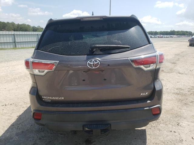 VIN 5TDKKRFH9ES018814 2014 Toyota Highlander, Xle no.6